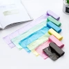 Flat-mouthed garbage bags, thickened and slightly broken disposable household bathroom and office medium-sized colored plastic bags, rolled up Application Scenario